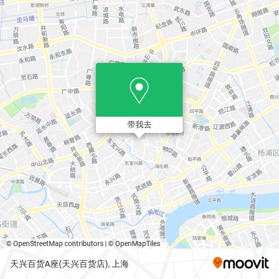 天兴百货A座(天兴百货店)地图