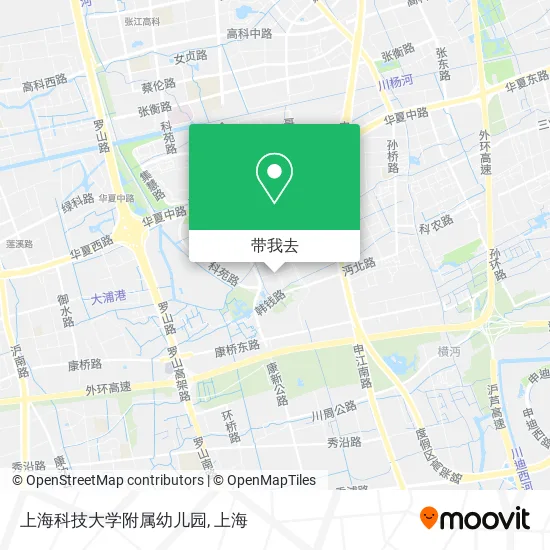 上海科技大学附属幼儿园地图