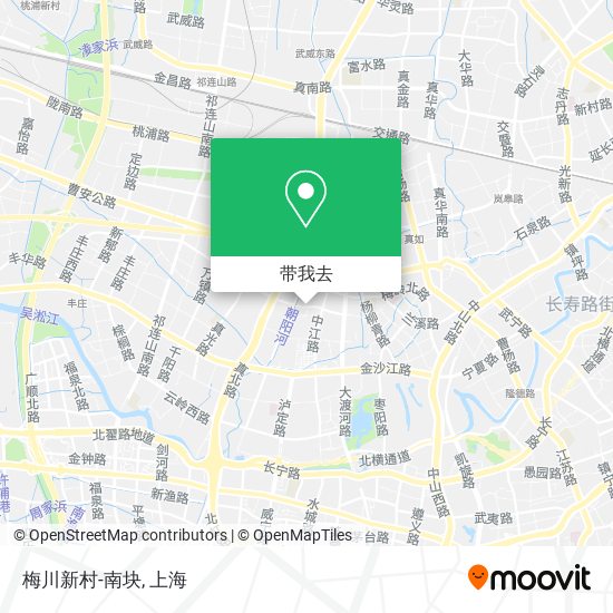 梅川新村-南块地图