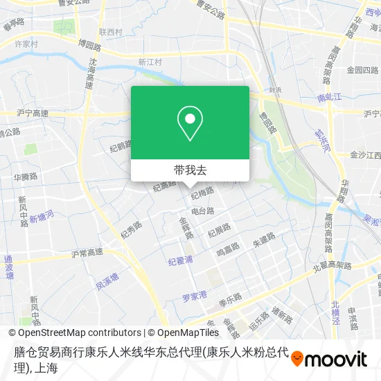 膳仓贸易商行康乐人米线华东总代理(康乐人米粉总代理)地图