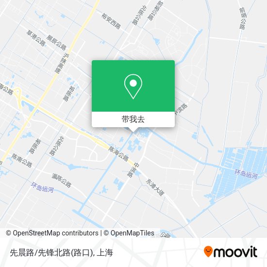 先晨路/先锋北路(路口)地图