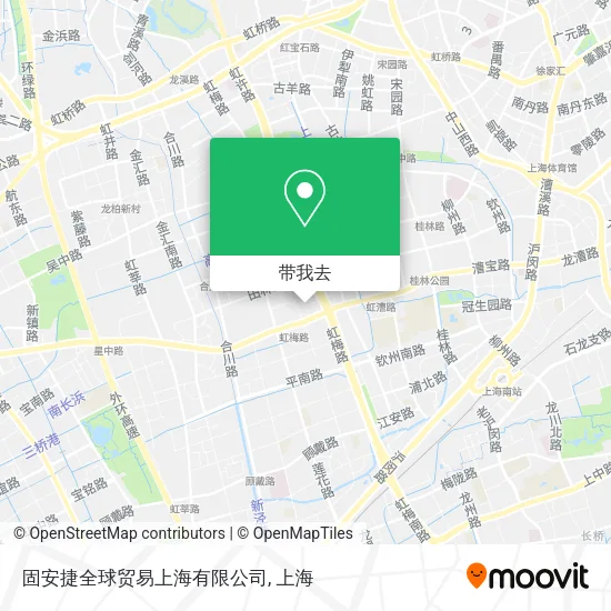 固安捷全球贸易上海有限公司地图