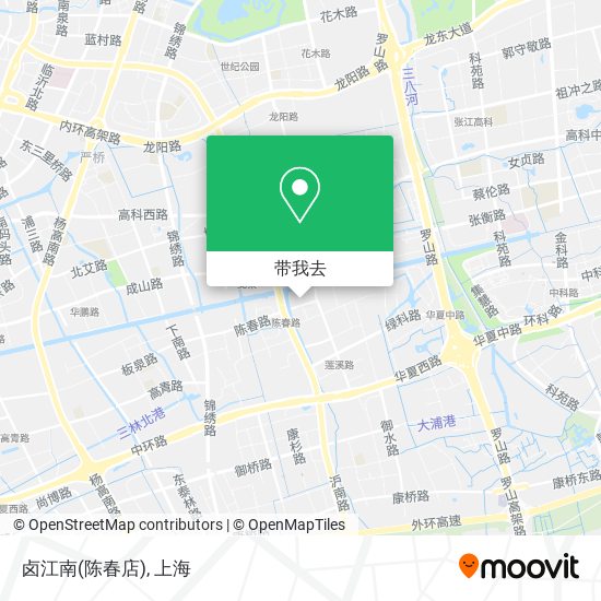 卤江南(陈春店)地图