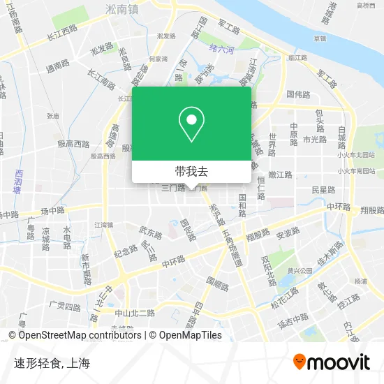 速形轻食地图