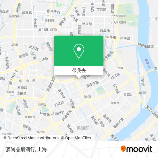 酒尚品烟酒行地图