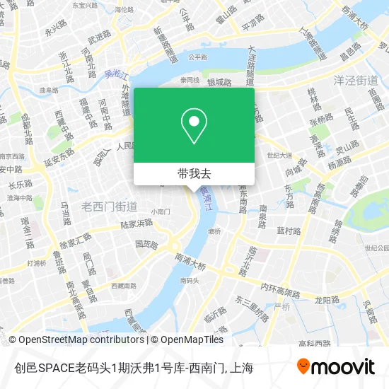 创邑SPACE老码头1期沃弗1号库-西南门地图