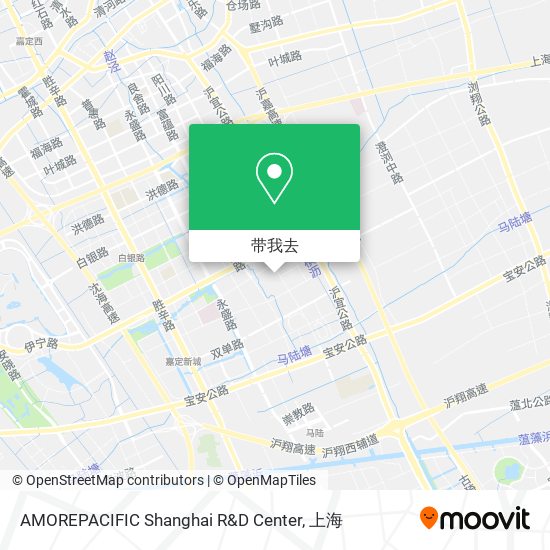 AMOREPACIFIC Shanghai R&D Center地图