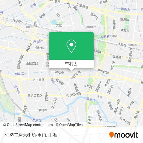 江桥三村六街坊-南门地图