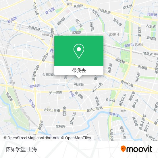 怀知学堂地图