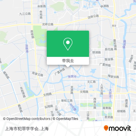 上海市犯罪学学会地图
