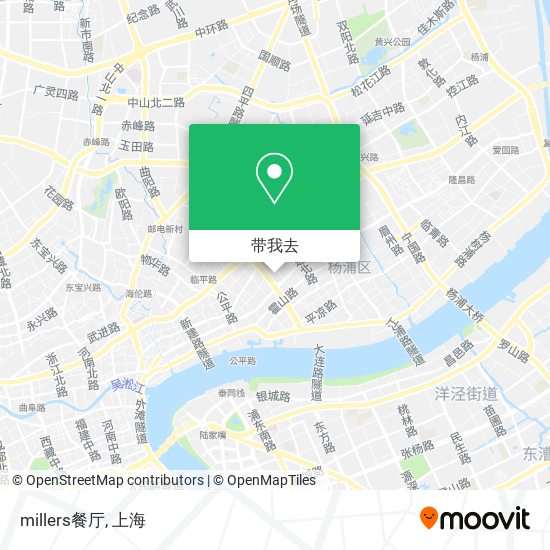 millers餐厅地图