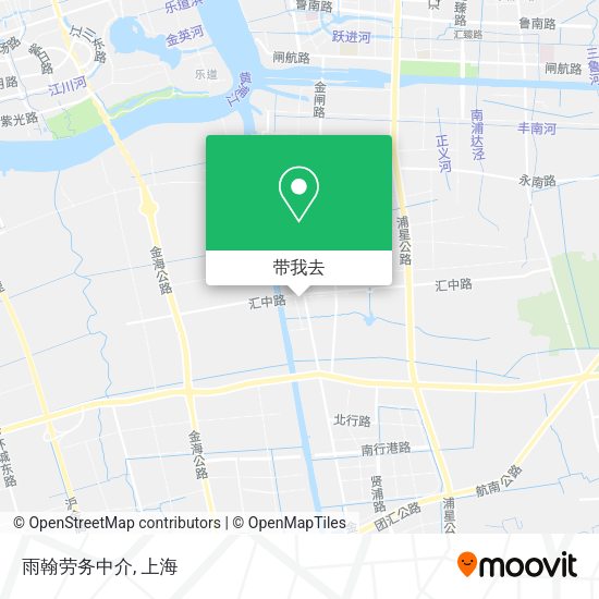 雨翰劳务中介地图