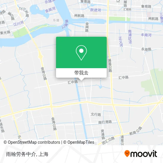 雨翰劳务中介地图