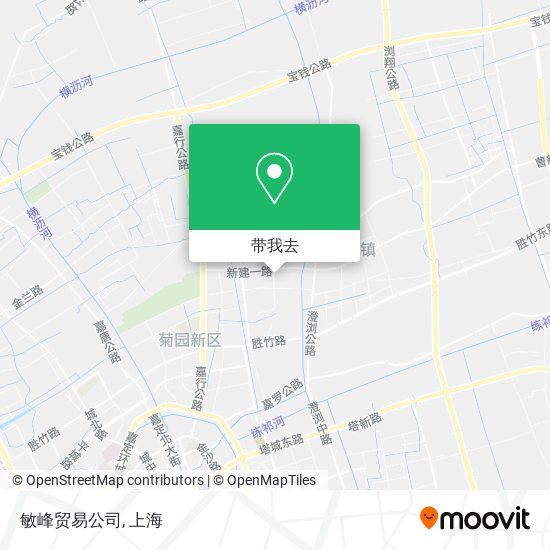 敏峰贸易公司地图