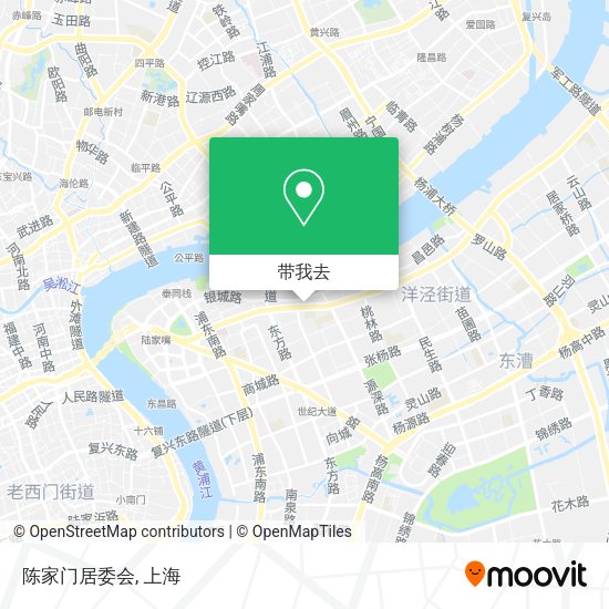 陈家门居委会地图