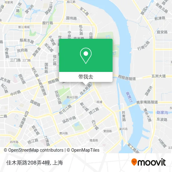 佳木斯路208弄4幢地图