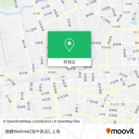 微醺WeDrink(场中路店)地图