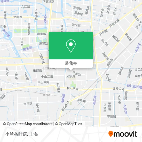 小兰茶叶店地图