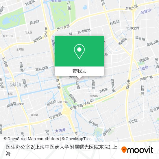 医生办公室2(上海中医药大学附属曙光医院东院)地图