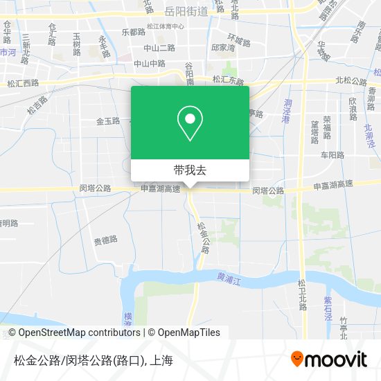 松金公路/闵塔公路(路口)地图
