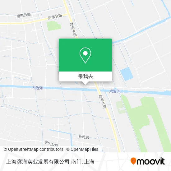 上海滨海实业发展有限公司-南门地图