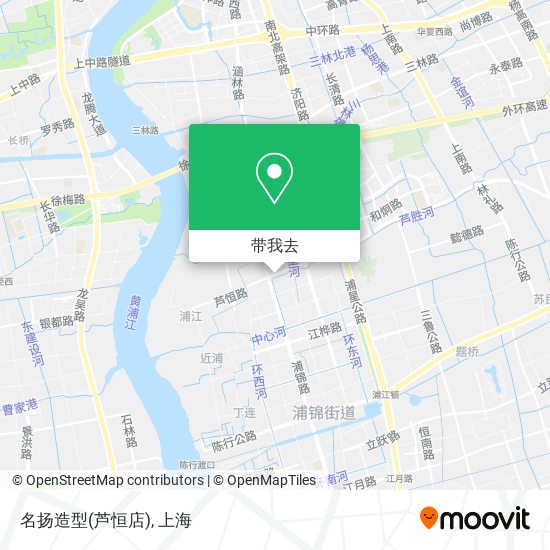 名扬造型(芦恒店)地图