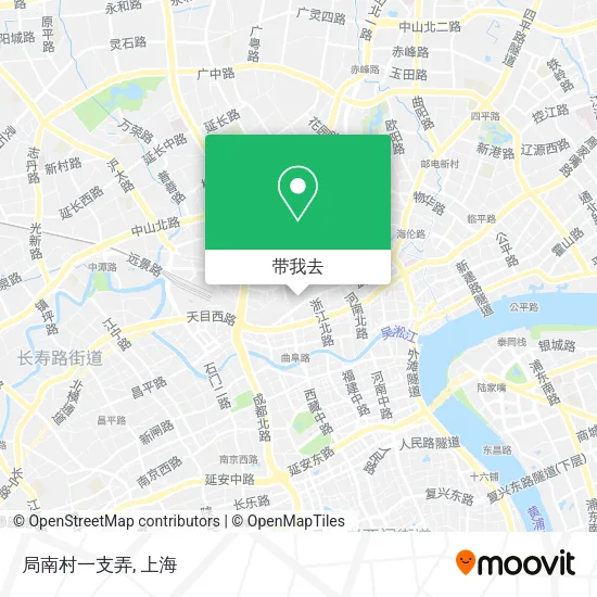 局南村一支弄地图