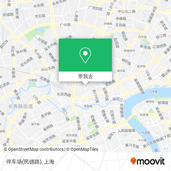停车场(民德路)地图