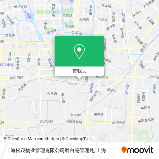 上海松茂物业管理有限公司醉白苑管理处地图