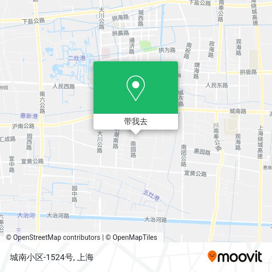 城南小区-1524号地图
