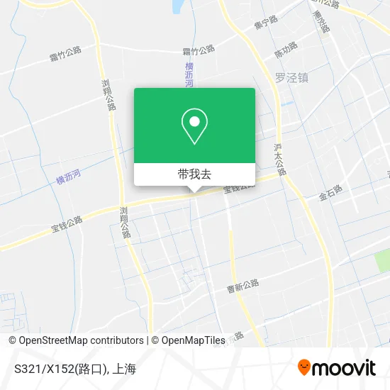 S321/X152(路口)地图