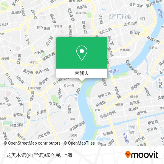 龙美术馆(西岸馆)综合展地图