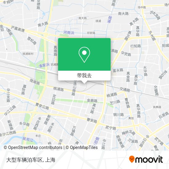 大型车辆泊车区地图