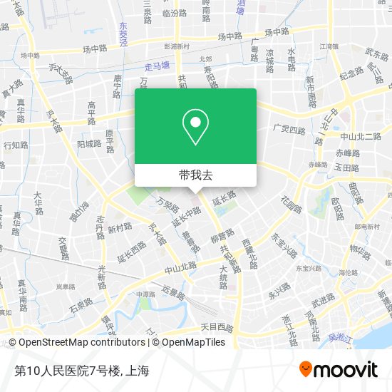 第10人民医院7号楼地图