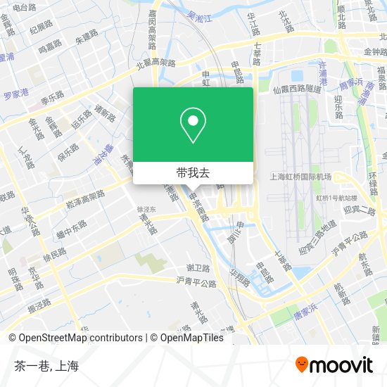 茶一巷地图