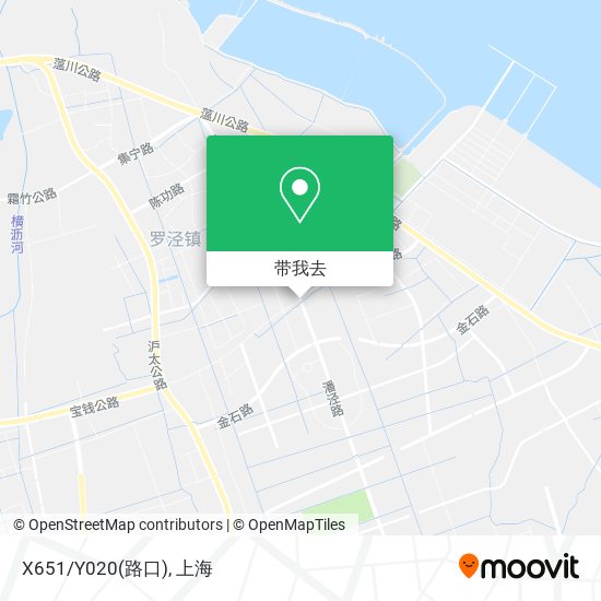 X651/Y020(路口)地图