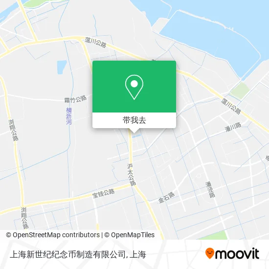 上海新世纪纪念币制造有限公司地图