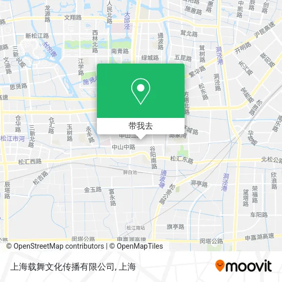 上海载舞文化传播有限公司地图