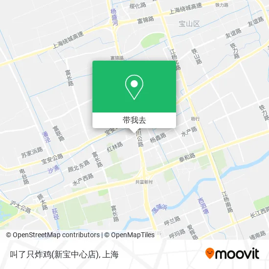 叫了只炸鸡(新宝中心店)地图