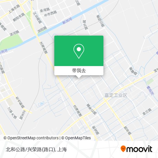 北和公路/兴荣路(路口)地图