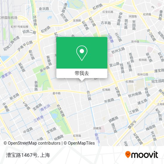 漕宝路1467号地图