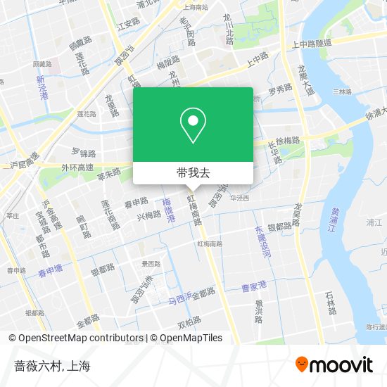 蔷薇六村地图