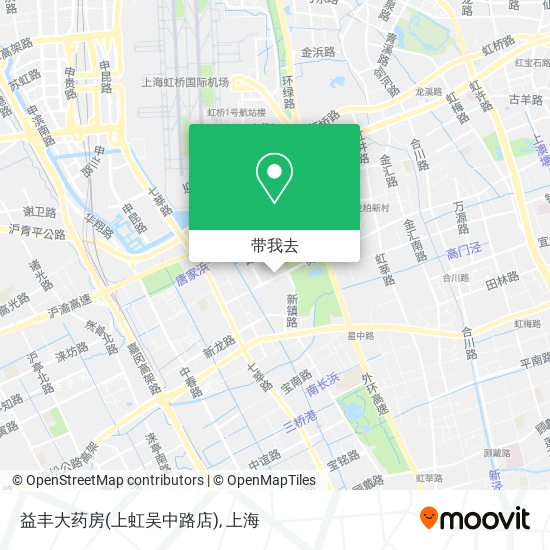 益丰大药房(上虹吴中路店)地图
