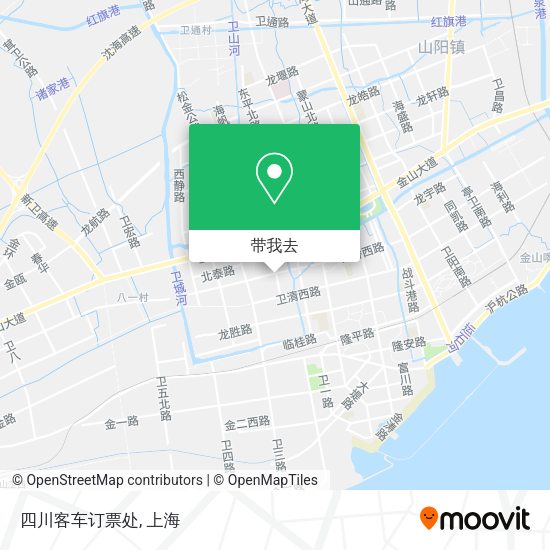 四川客车订票处地图