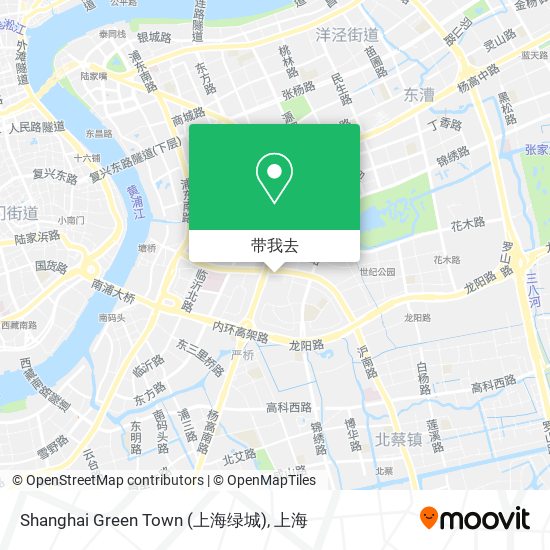Shanghai Green Town (上海绿城)地图