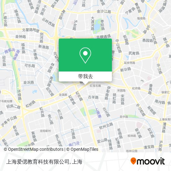 上海爱偲教育科技有限公司地图