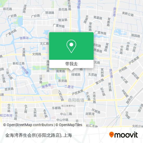 金海湾养生会所(谷阳北路店)地图