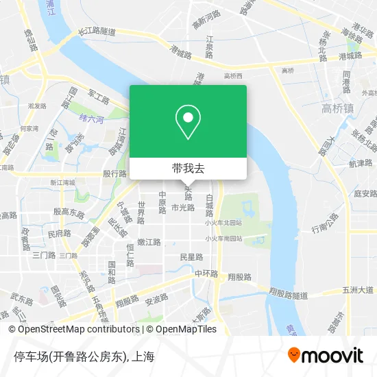停车场(开鲁路公房东)地图
