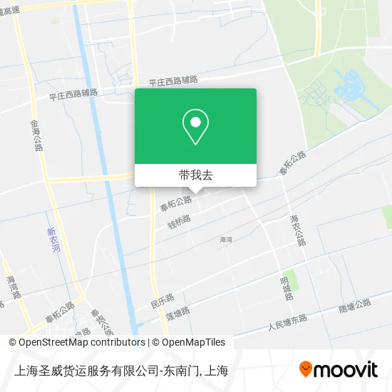 上海圣威货运服务有限公司-东南门地图