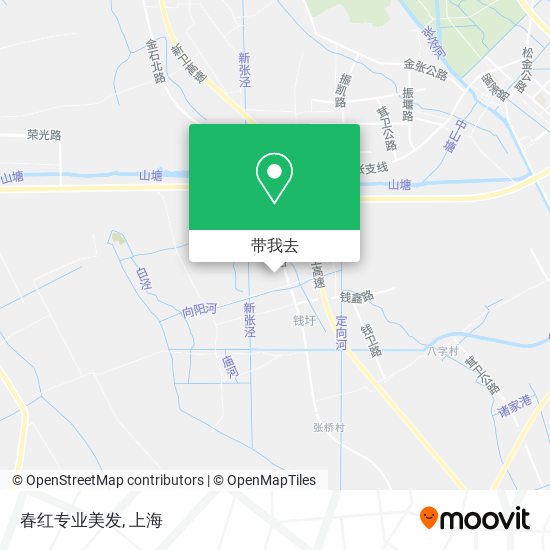 春红专业美发地图